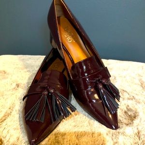 Franco Sarto pointed toe loafers